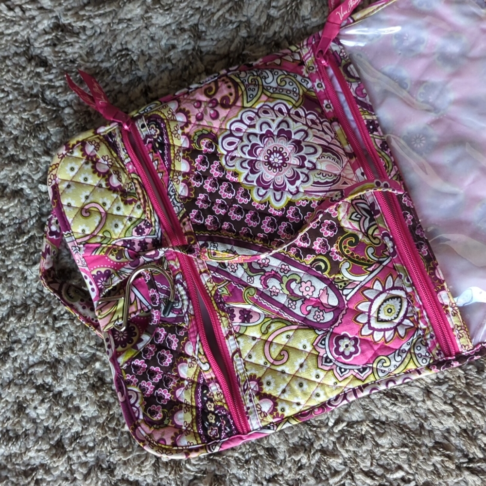 🩷 Large Vera Bradley Travel Toiletry Bag - Picture 2 of 8